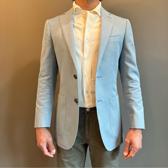 Suitsupply Light Blue Havana Blazer